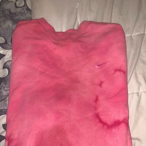 Vintage DIY tie dye Nike crewneck